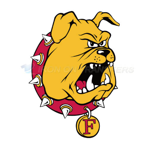 Ferris State Bulldogs Logo T-shirts Iron On Transfers N4360